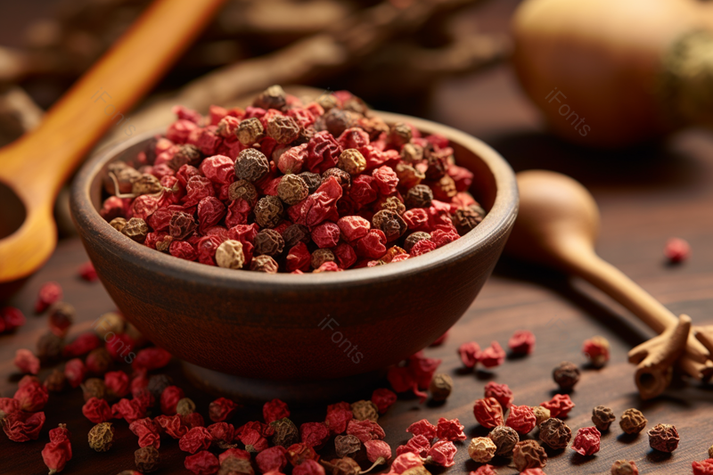 一碗调味料花椒调味原料摄影图,高清,摄影图,摄影图片,图片大全,摄影图免费下载